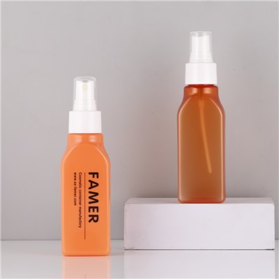 PET 100 ml daugkartinio naudojimo vonios siurblio šampūno buteliukai